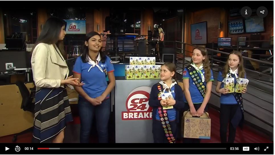 Girls on Breakfast Television at CP24